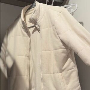 Altar'd State Women's White Puffer Jacket